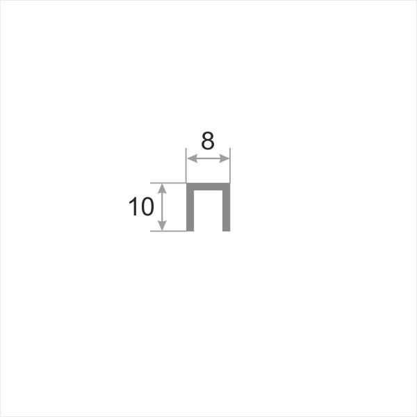П - образный профиль из нержавеющей стали SUP081