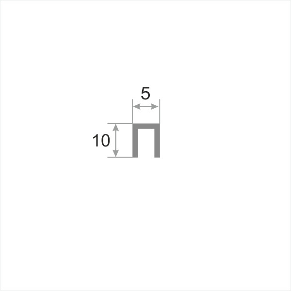 П - образный профиль из нержавеющей стали SUP051
